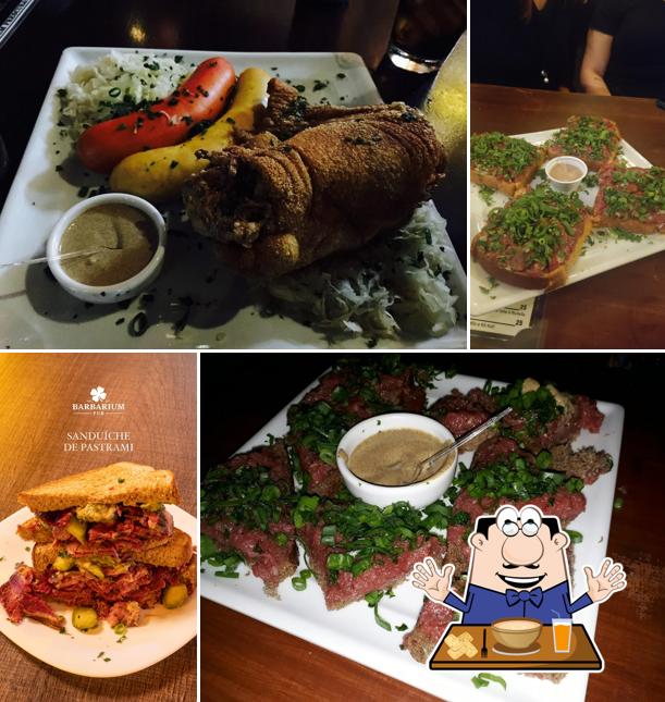 Comida em Barbarium Beer Pub