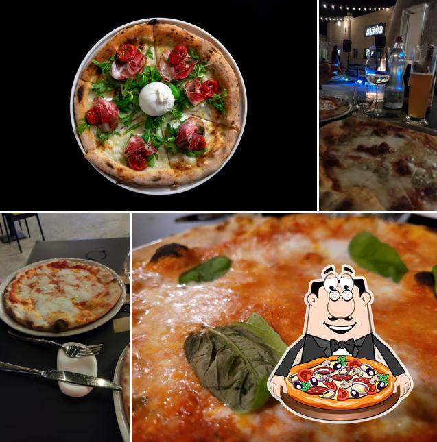 Scegli tra le molte varianti di pizza