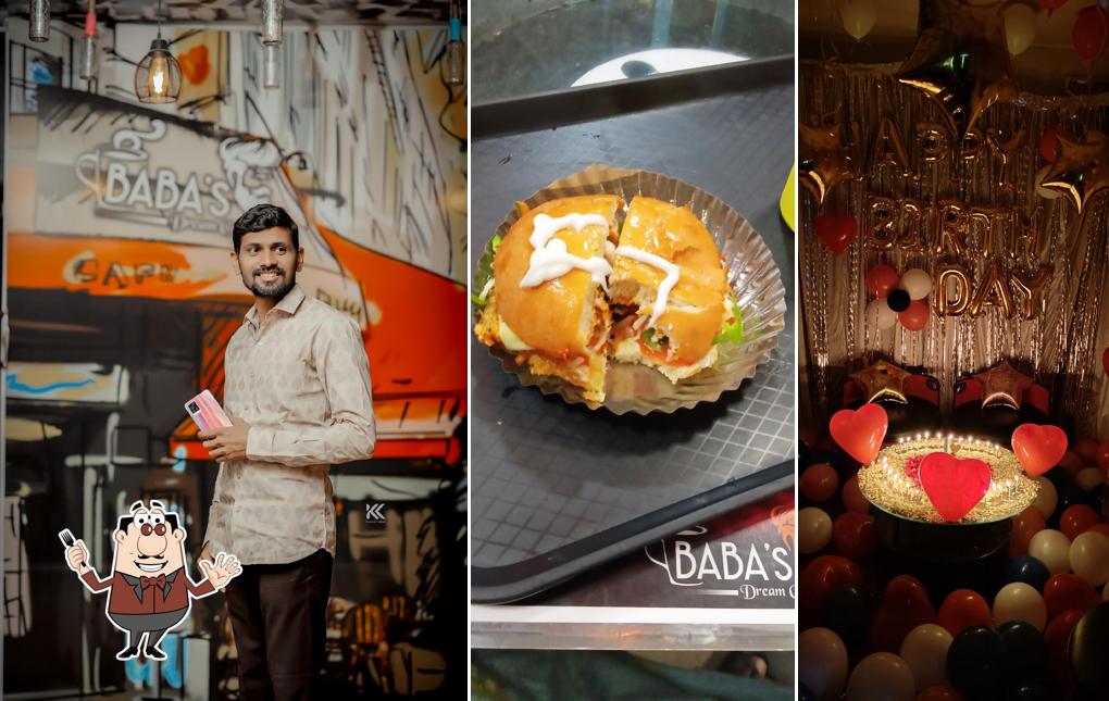 Food at Baba's Dream Cafe Kumar Palace