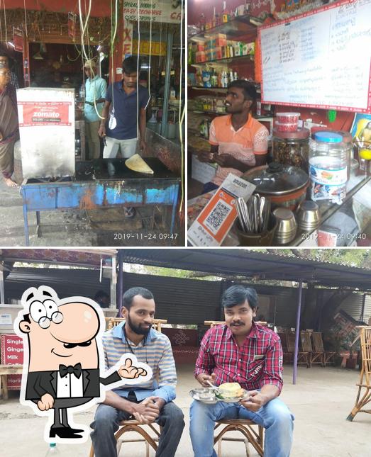 Check out how Dhyanaprakruthi Aahara Mandiram Tiffins looks inside