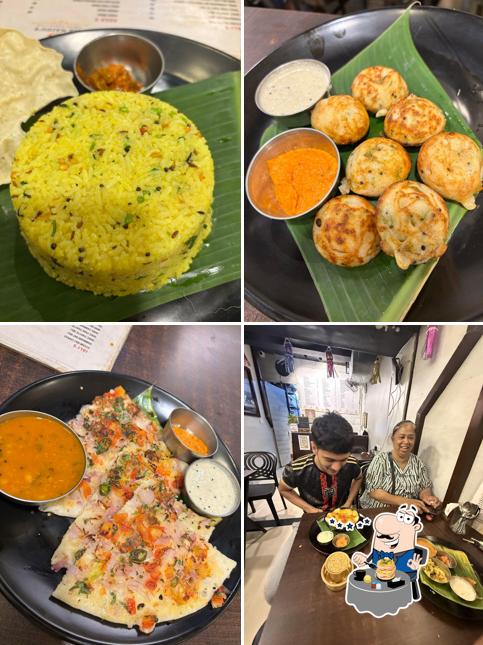 Food at The Naidu’s South Indian Cafe