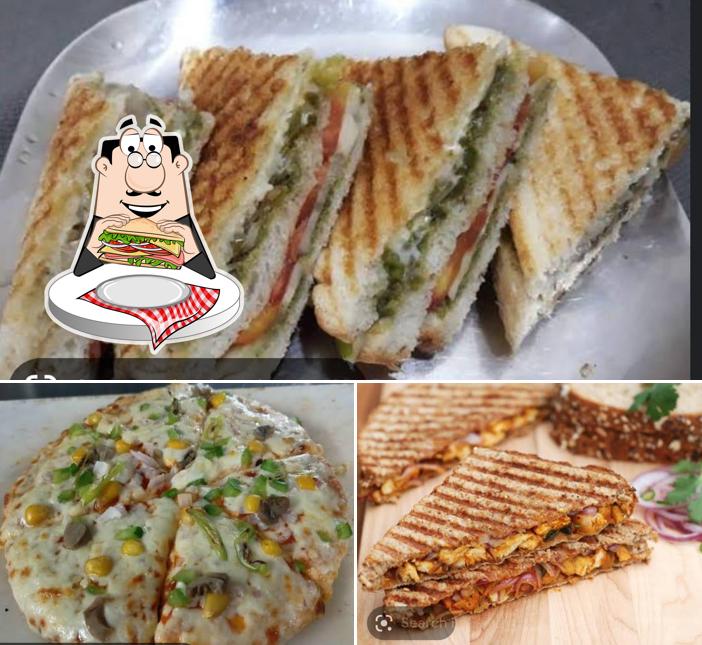 Club sandwich at APNA ADDA
