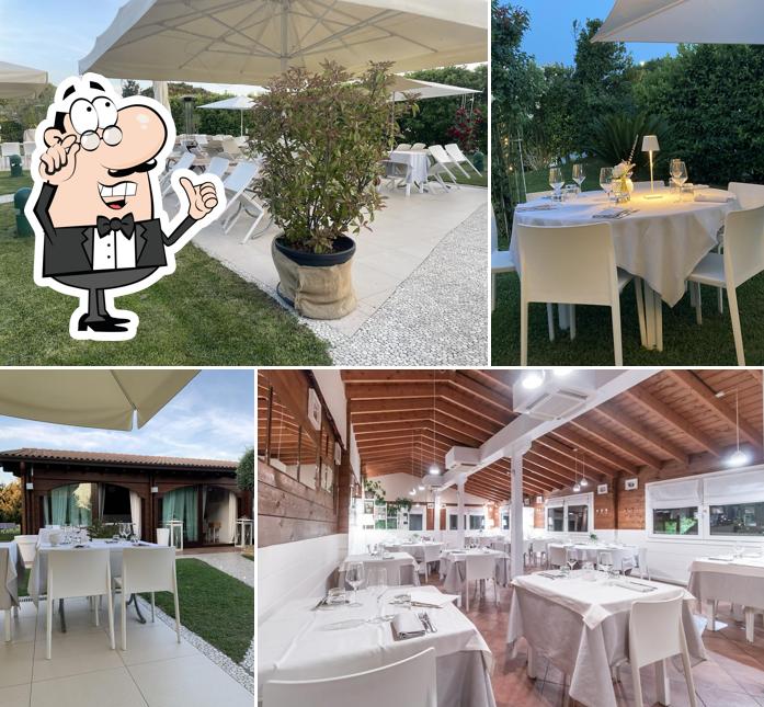 Gli interni di Le Ghiaine