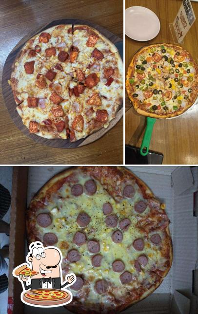 Try out various variants of pizza