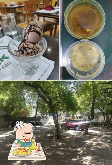 Among various things one can find food and exterior at Asoka Food Park