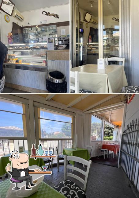 Gli interni di Bar Da Pippo