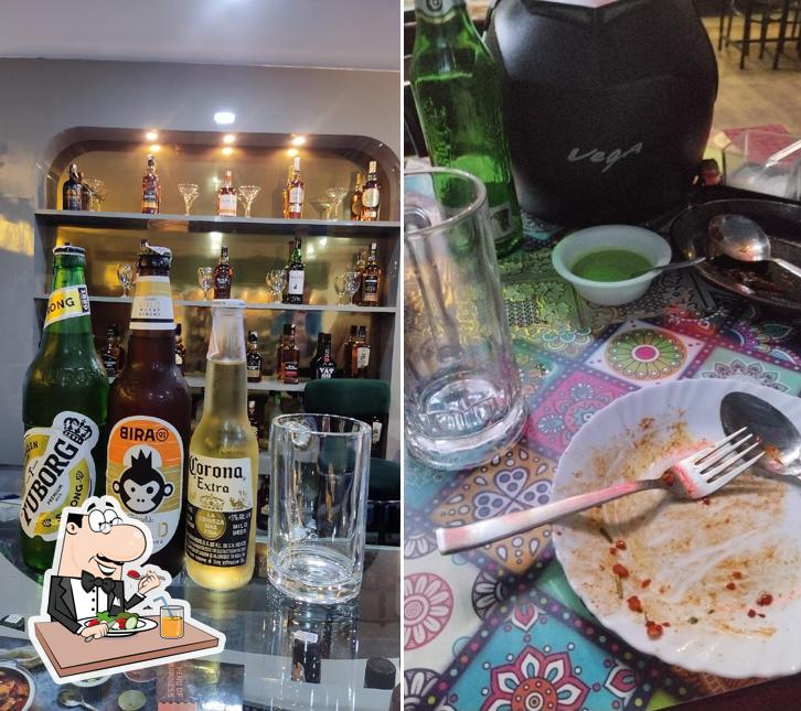 Food at City Club Restaurant and Bar