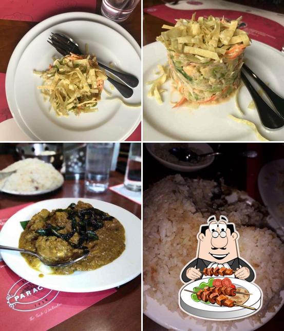 Meals at Paragon Restaurant