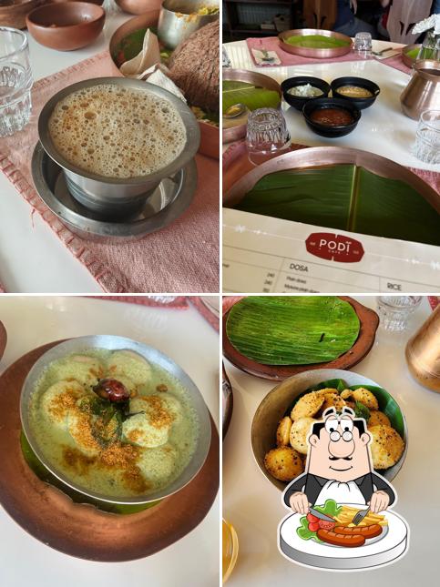 Food at Podi Cafe
