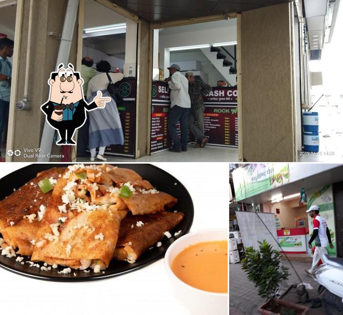 Enjoy a beverage at Mini Dakshin