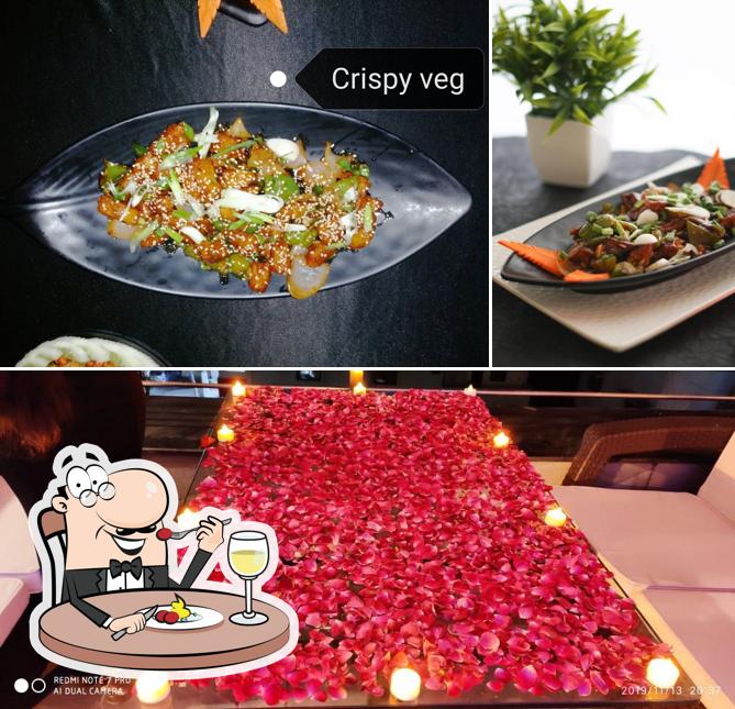 The image of Skytouch Rooftop Restaurant In Manish Nagar Nagpur(Hotel Ashoka Imperial)’s food and interior