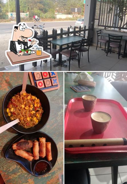 The restaurant's food and exterior