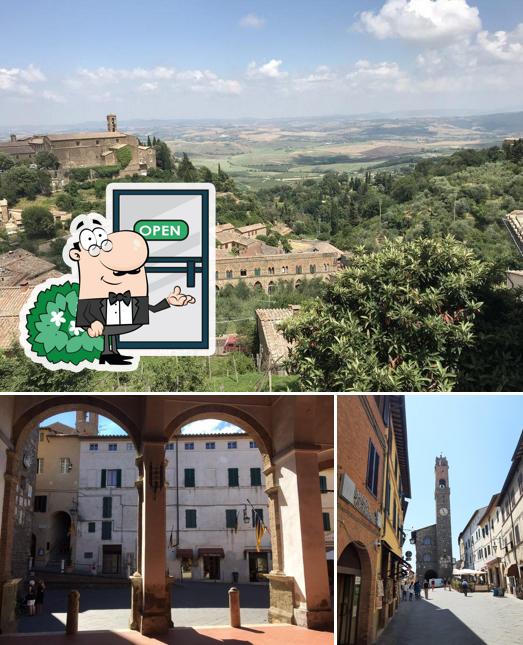 Gli esterni di Alle Logge di Piazza