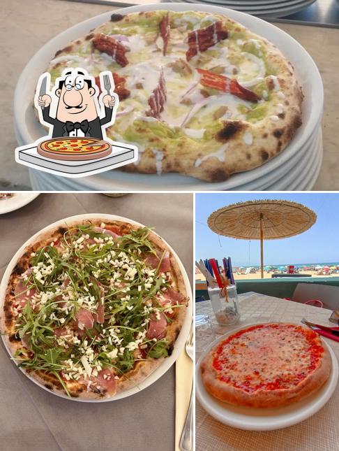 A La Nuova Capannuccia, puoi goderti una bella pizza