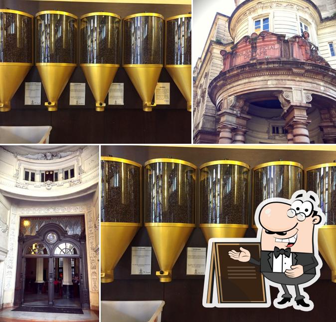 Veja a área externa do Cafeteria Do Museu