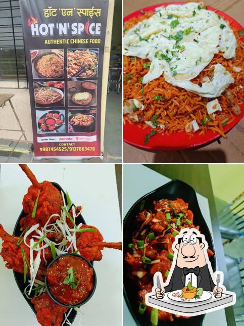 Food at HOT 'N' SPICE