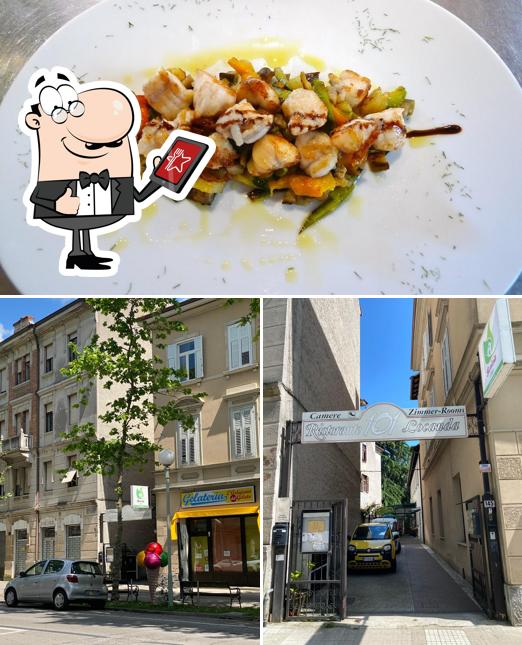 La immagine di esterno e cibo da Ristorante Locanda 101