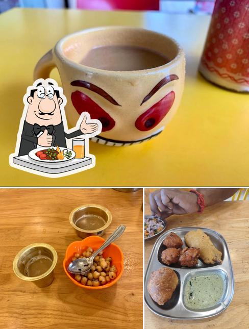 Among different things one can find food and beverage at Sri Aradana cafe