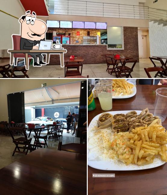 Veja imagens do interior do Syrian Food Comida Árabe