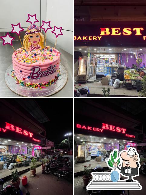The image of Best Bakery’s exterior and food
