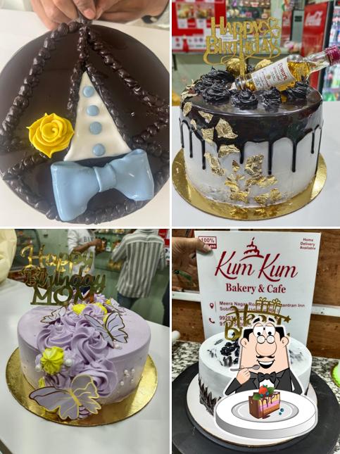 Chocolate cake at Kumkum bakery