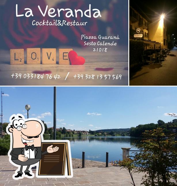Gli esterni di La veranda