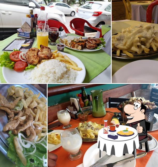 Prato de queijo em 4 Estações Grill