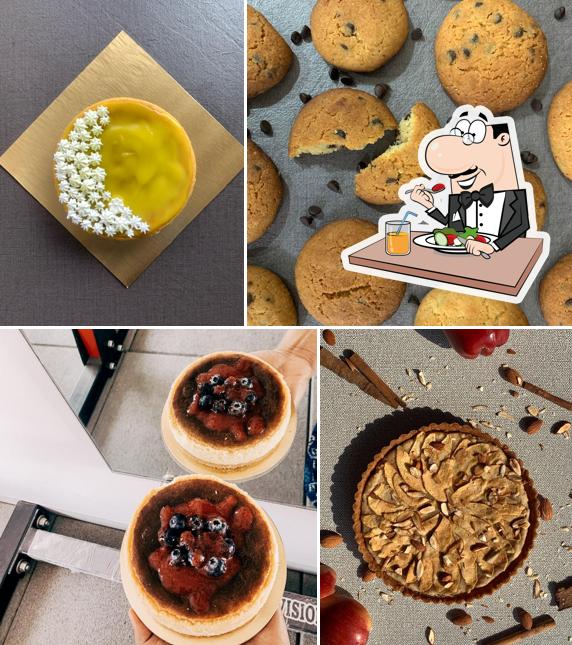 Food at Cheese In Cake
