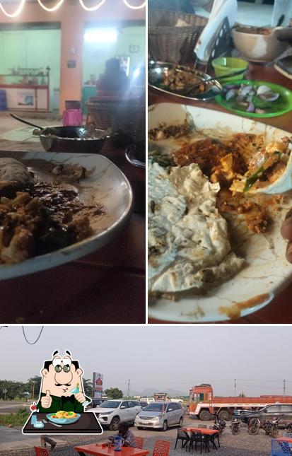 Check out the photo showing food and exterior at Maharaj 999 cafe & Dhaba