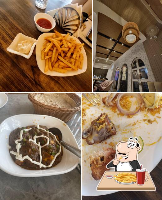 French fries at Tempting Bistro