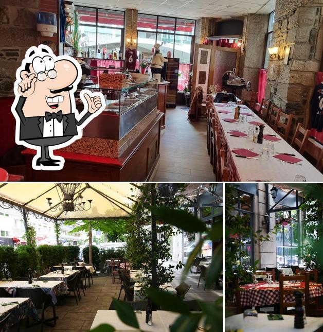 Dai un'occhiata agli interni di Restaurant la Vecchia Napoli