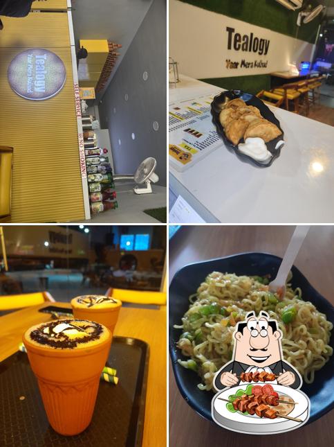 Food at Tealogy Cafe