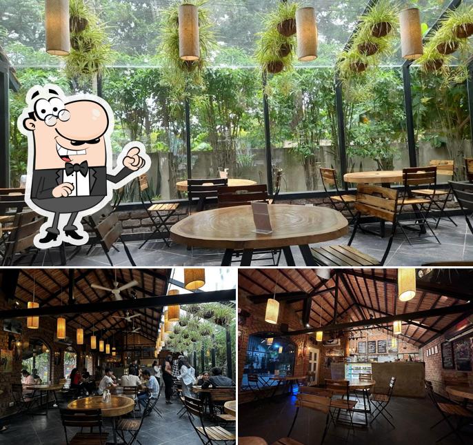 The interior of The Coffee Cup - Kompally