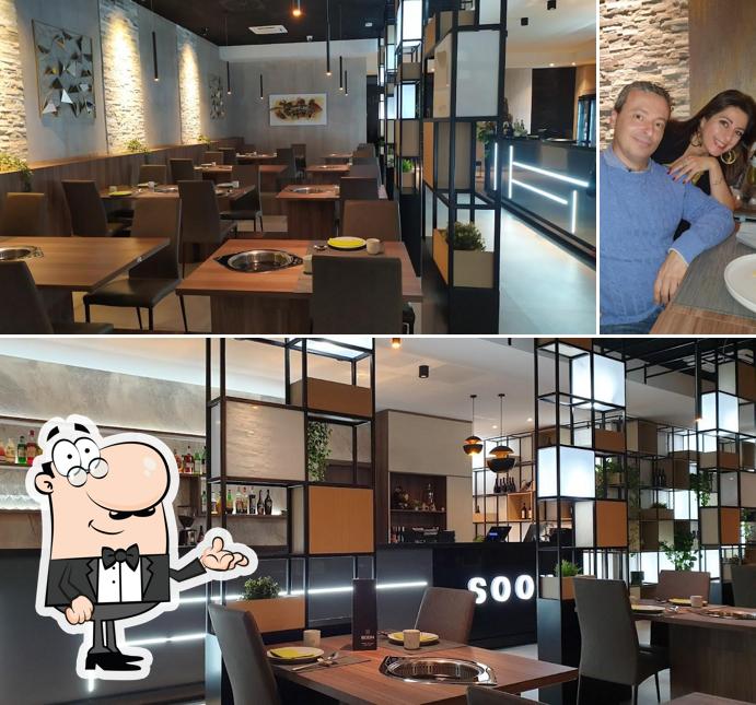 Gli interni di Soon - Ristorante coreano