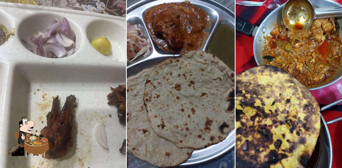 Food at Mahesh Dhaba