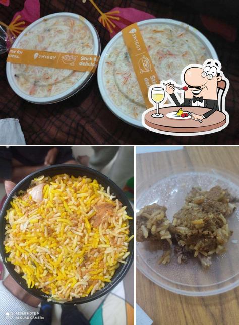 The image of Darbar biryani’s food and interior