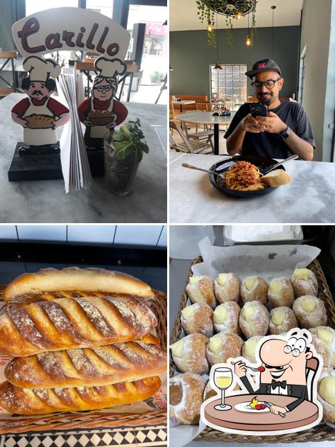 Platos en Padaria Carillo