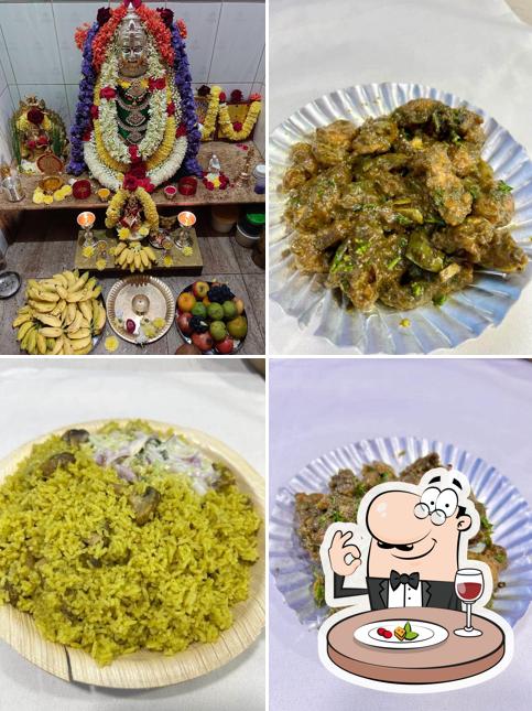 Food at Sri Mahadeshwara Mushroom Dum Biryani