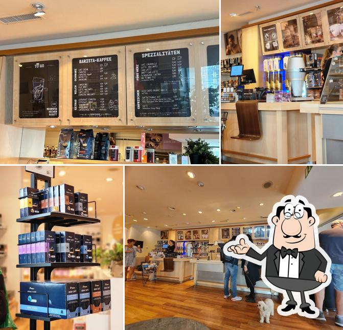 Gli interni di Tchibo Filiale und Kaffeebar