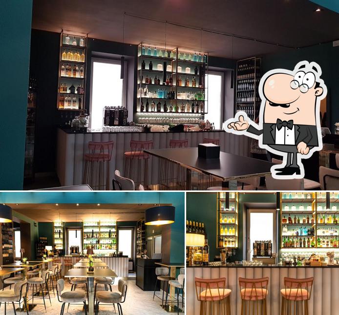 Gli interni di Lièvita Food & Lounge