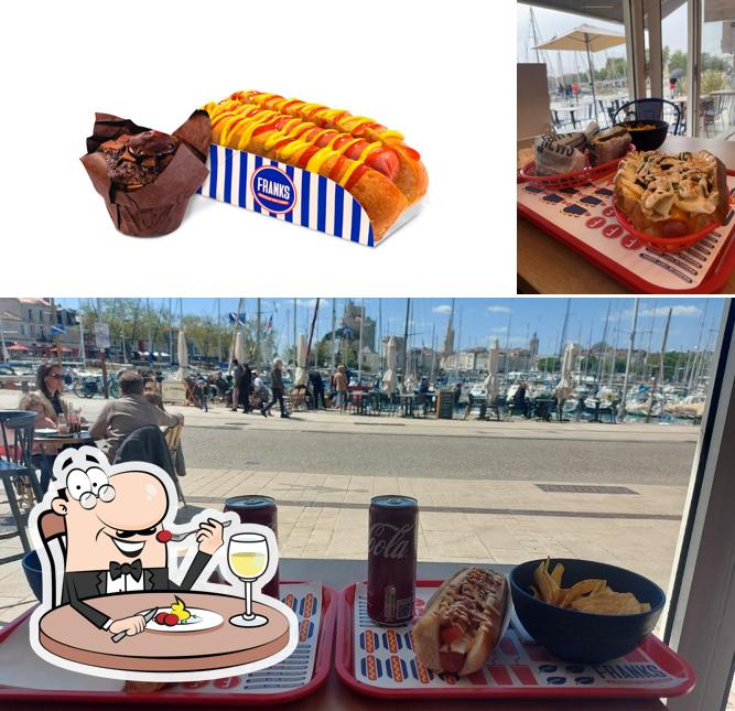 Nourriture à Franks Hot Dog - La Rochelle