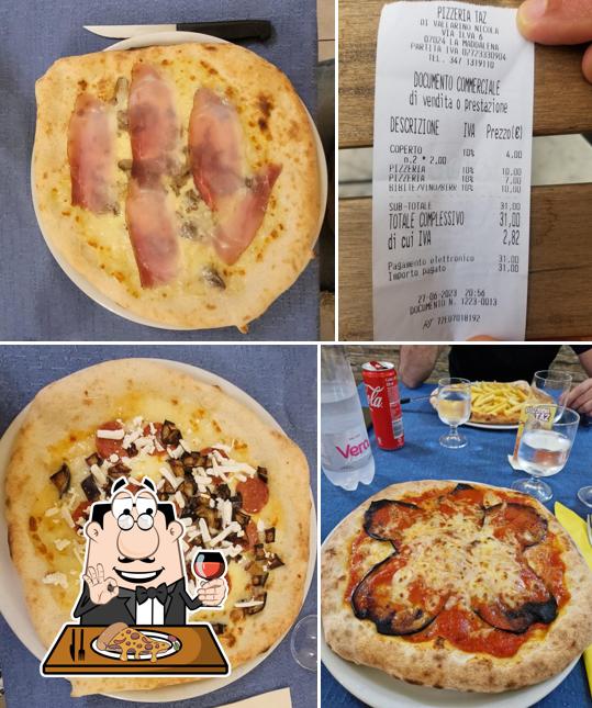 Scegli tra le svariate varianti di pizza