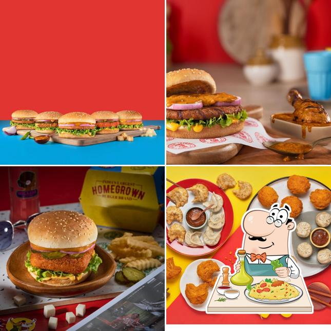 Food at Burger Singh