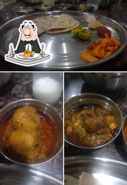 Food at Jay Mamadev Restaurant