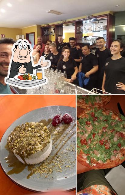 Tra le varie cose da La Sosta Del Suffragio Fuori Le Mura si possono trovare la cibo e interni
