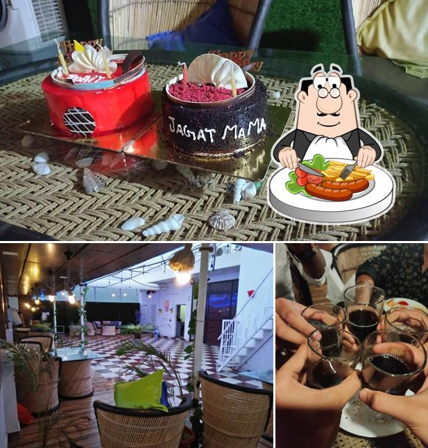 Check out the picture displaying food and interior at Lemon Balm