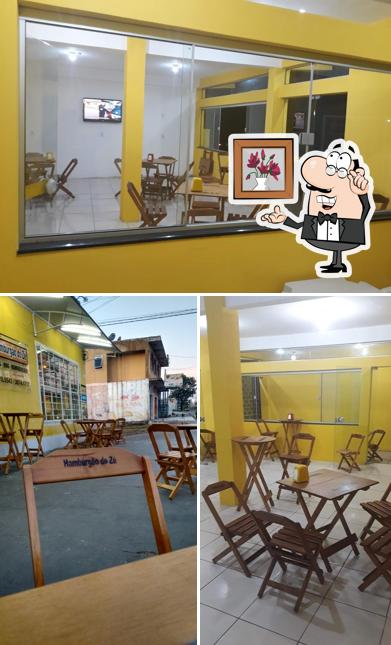 O interior do Dogão Do Zé e Hamburgão do zé