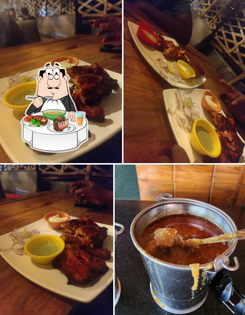 Hot and sour soup at Bhai Kadai