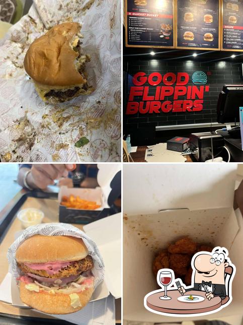 Food at GOOD FLIPPIN' BURGERS