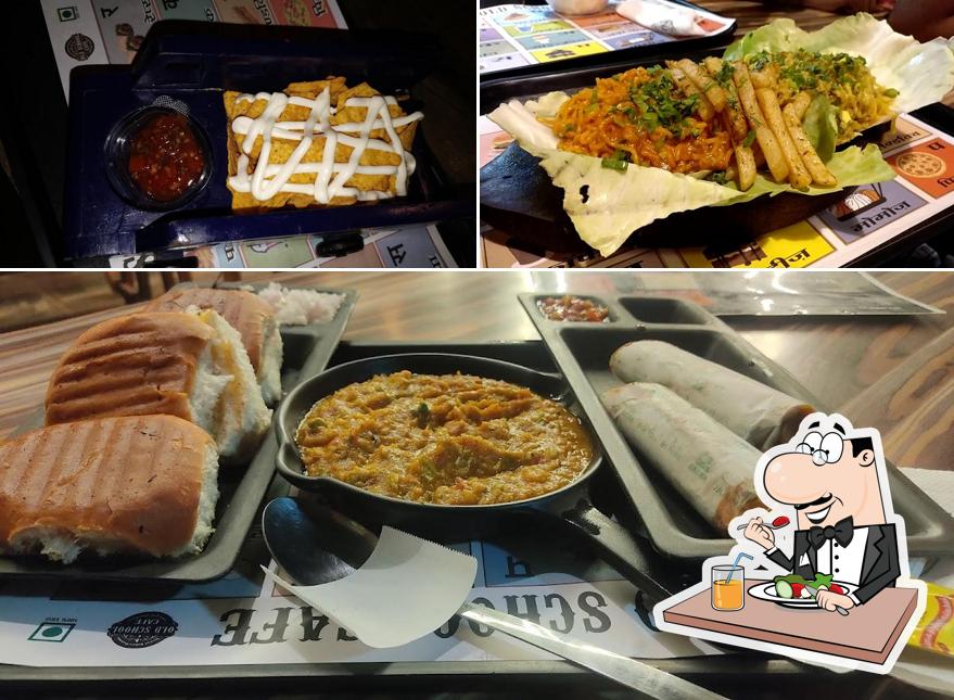 Food at OLD SCHOOL CAFE